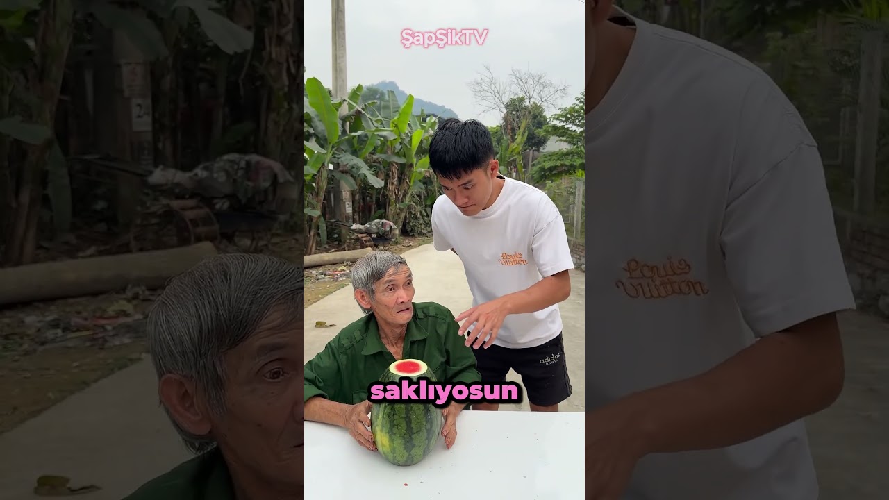 KARPUZDAKİ HAZİNE 😱 #shorts  #funny #asmr