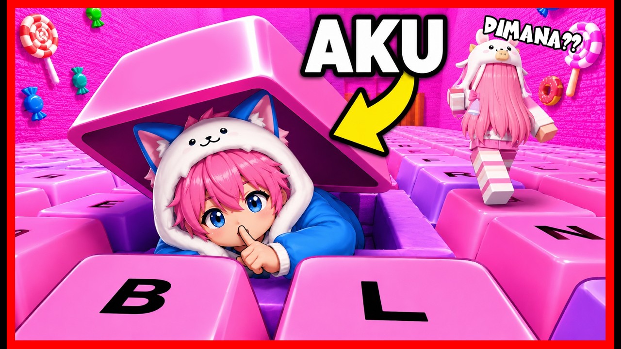 PETAK UMPET DI +1 SPEED KEYBOARD ESCAPE !! TAPI ATUN CURANG !! Feat @sapipurba Roblox