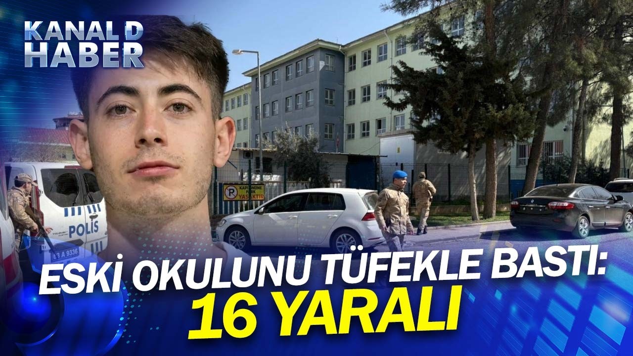 Pompalı Tüfekle Okula Girdi! Şanlıurfa'da Okula Silahlı Saldırı: 16 Yaralı