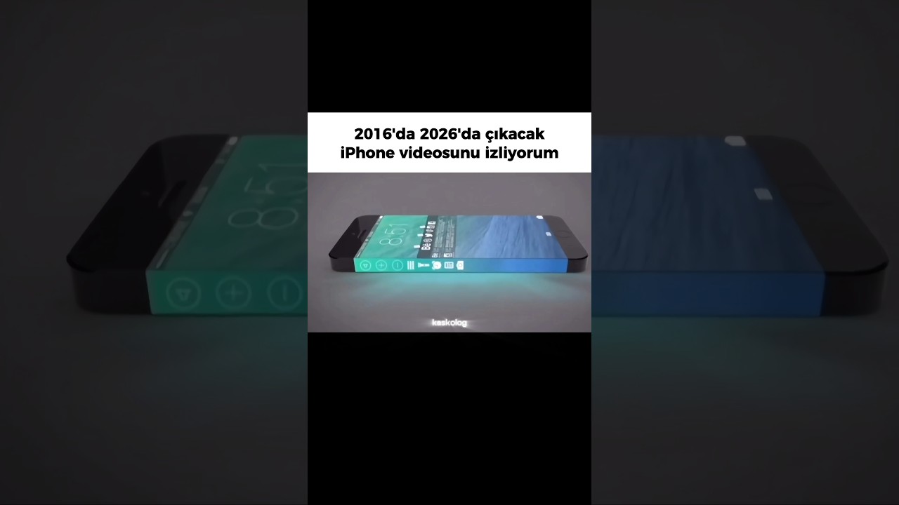 2016'da 2026'da çıkacak iPhone videoları