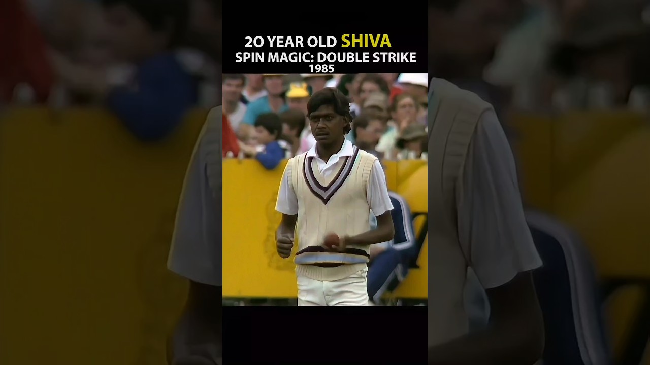 Sivaramakrishnan Spin Magic vs. Australia 1985 - Analysis #short #cricketlover #cricketfans #cricket