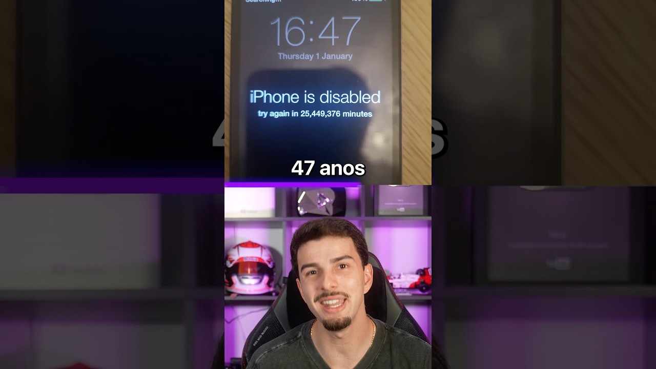 Qual tempo Máximo o IPhone Bloqueia