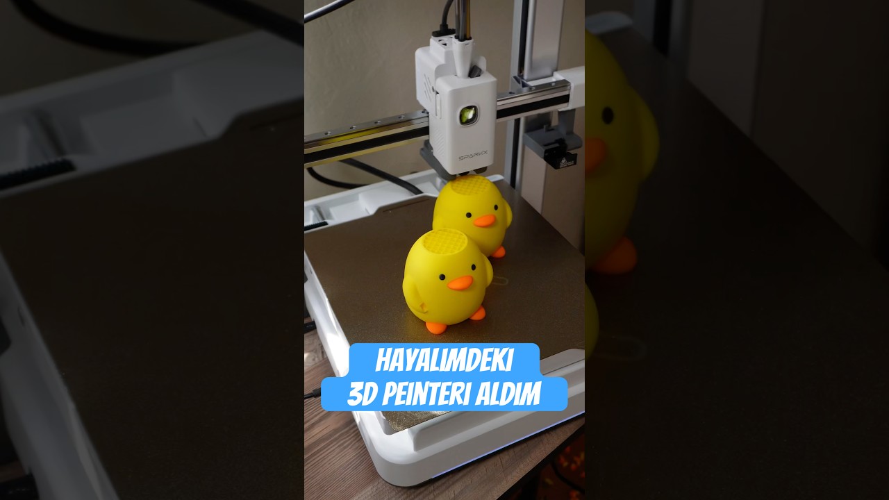 Yeni 3D Printer Aldım!