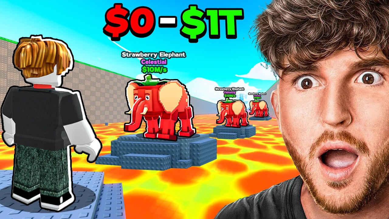 $0 - $1 Trillion in Survive Lava For Brainrots.. - Published by CaylusBlox