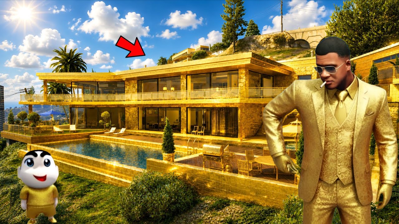 FRANKLIN GOT GOLDEN POWERS IN GTA 5