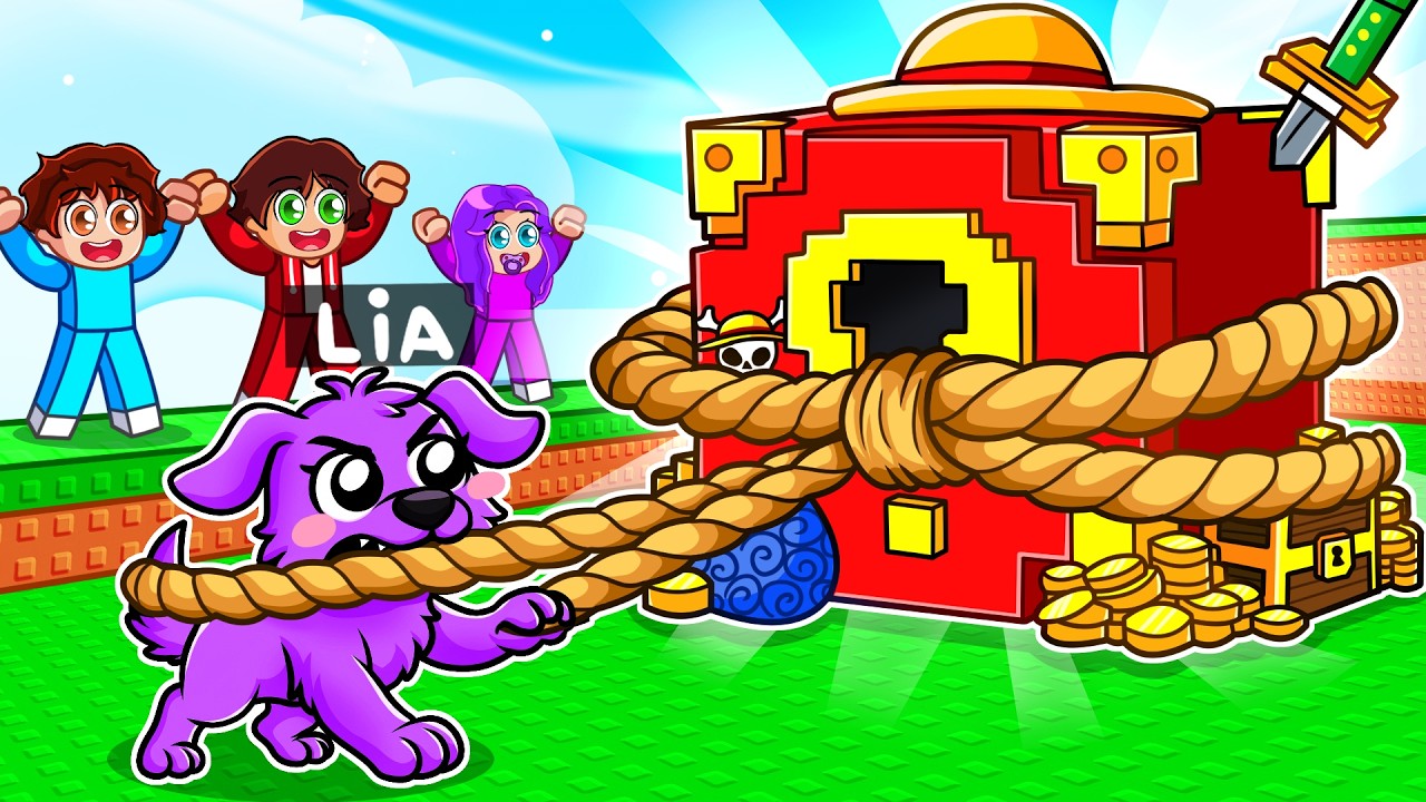 KÖPEK Olup Lucky Block Çekerek Arkadaşlarıma Şaka Yaptım!