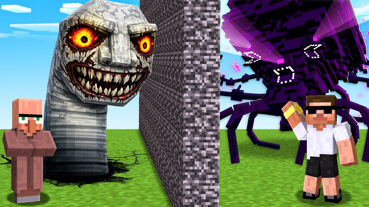 I Cheated with OP Bosses in Spin the Wheel Mob Battle..