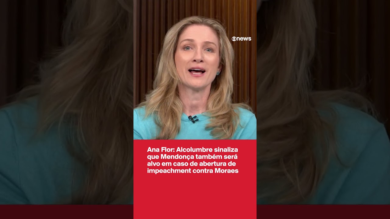 Ana Flor: Alcolumbre sinaliza que Mendonça também será alvo se Moraes sofrer impeachment