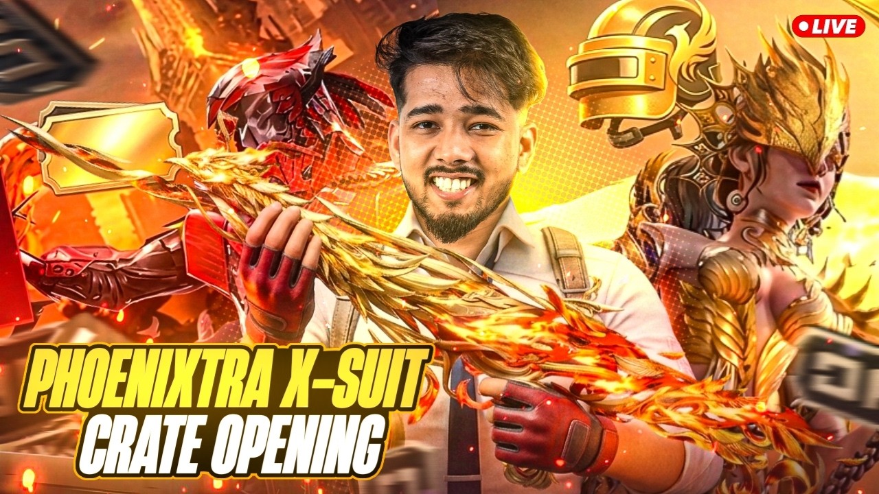 ESPORTS ??? | PHOENIXTRA X-SUIT CRATE OPENING | SCOUT IS LIVE w BGMI | #iQOO15R