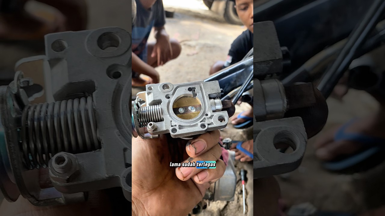 adek ini nekad minta pasangkan ini di motornya, hasilnya di luar dugaan😁😁 #otomotif #storytelling