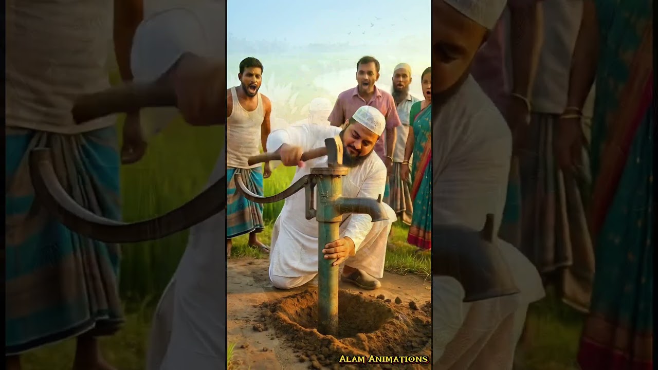 MAGICAL HANDPUMP🌟🤲RAMADAN IFTAAR TIME 🕋 #egzonibrahimi #aishorts#ramadan#islam #iftar #ramadankareem