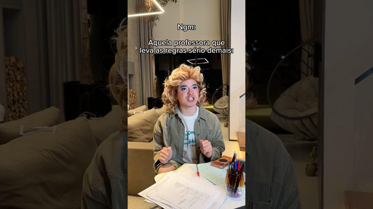 AQUELA PROFESSORA QUE LEVA AS REGRAS SÉRIO DEMAIS 😹 KKKKK