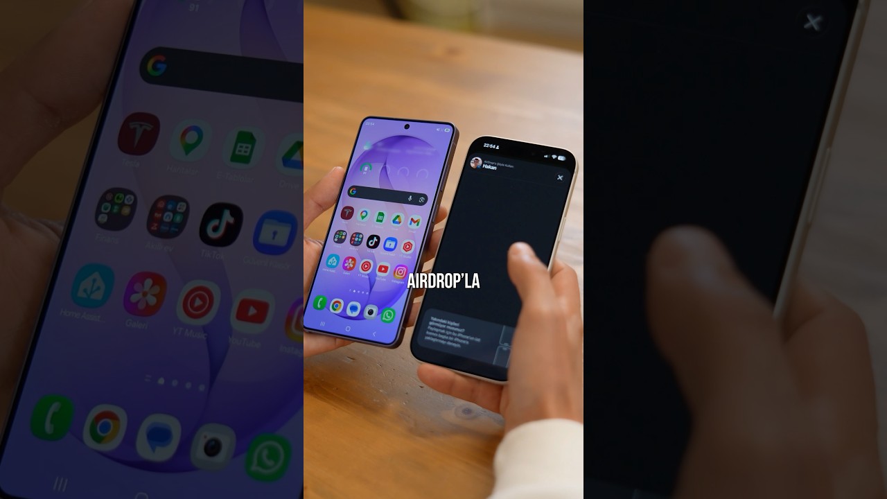 Artık Apple ve Samsung arasında dosya transferi yapılabiliyor | reklam