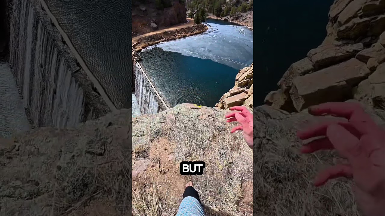 Why do cliff jumpers throw rocks? - Published by Sendy Benji