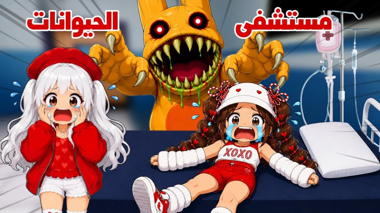 اشتغلنا في مستشفى الحيوانات المسكون😰😱وواجهنا أغرب الحيوانات | animals hospital | Roblox روبلوكس