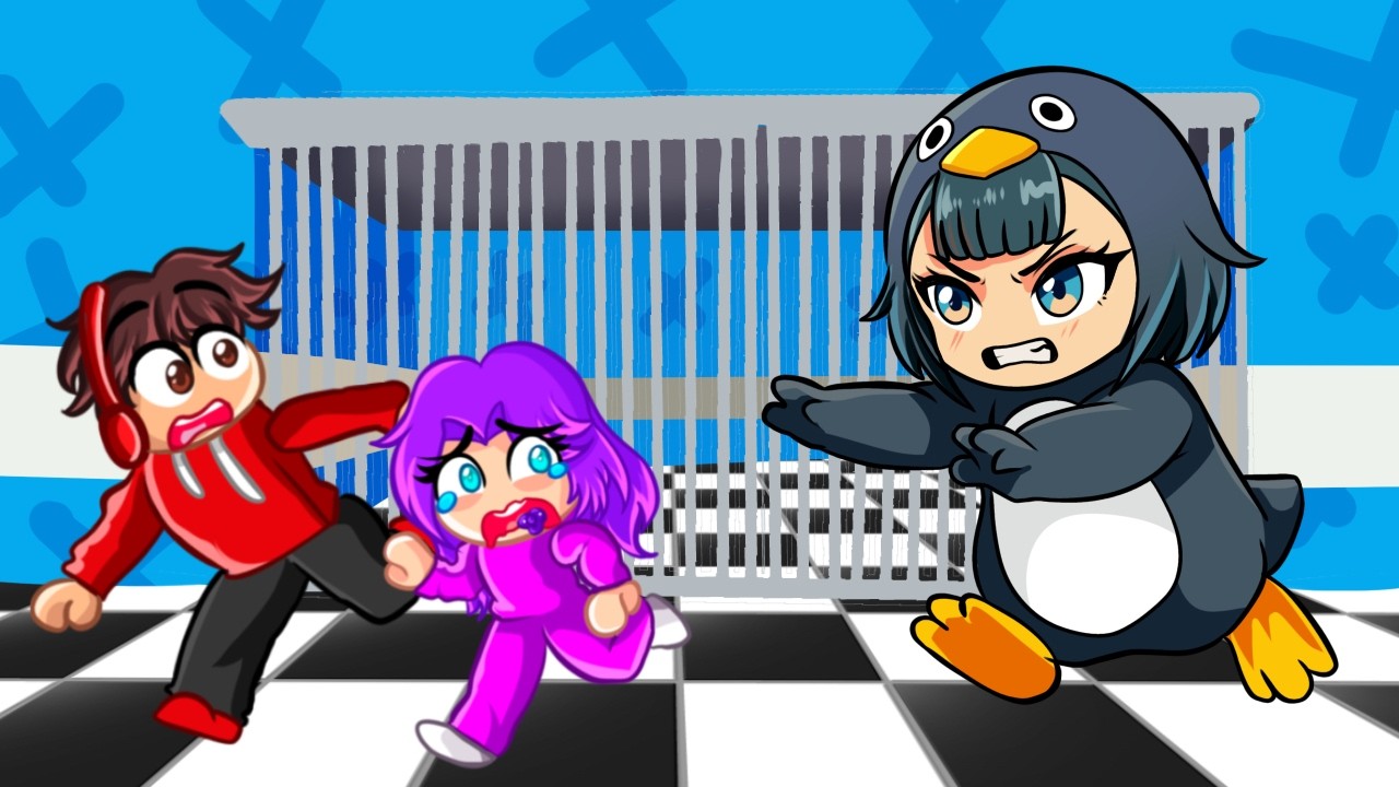 GUGUGAGA PENGUIN Hapishanesinden Kaçtım! - Roblox
