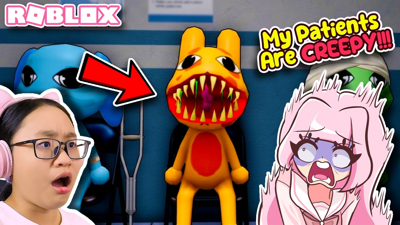 My Patients Are CREEPY!!! | Roblox | Animal Hospital