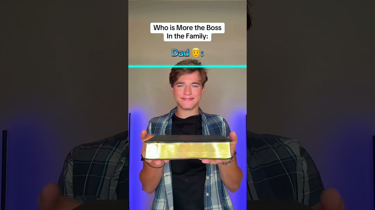 Who is the Boss of the family 🤣