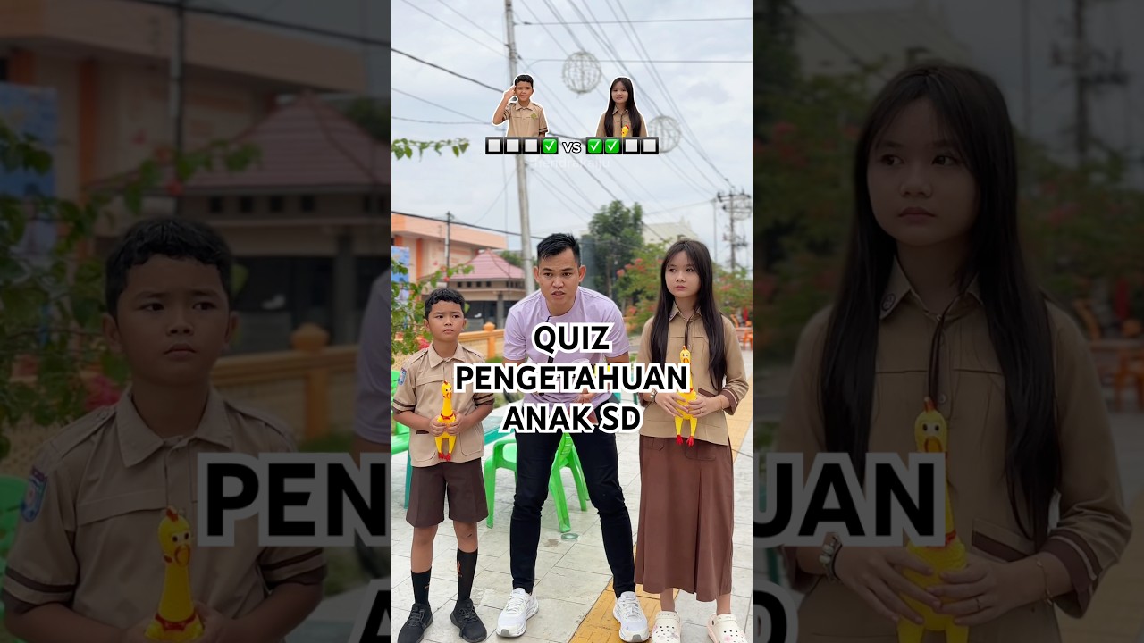 Gunung Rinjaniiii Ga espeekk loh ya 😹 #quiz #pengetahuan #games #lucu #sd #sekolah #komedi #trend