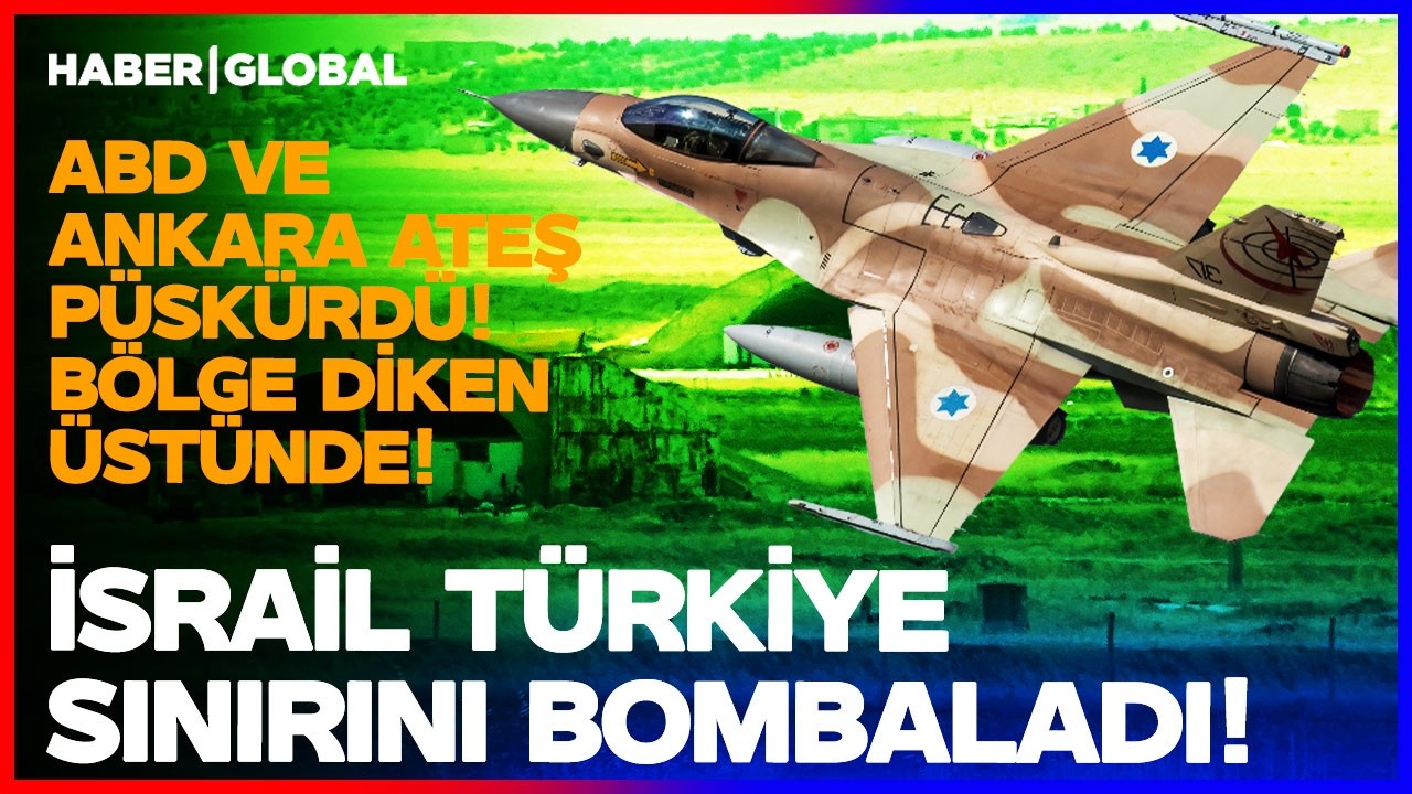 BÖLGE ALARMDA! İsrail Türkiye Sınırını Vurdu! Suriye Ordusu Savaşın Eşiğinde!