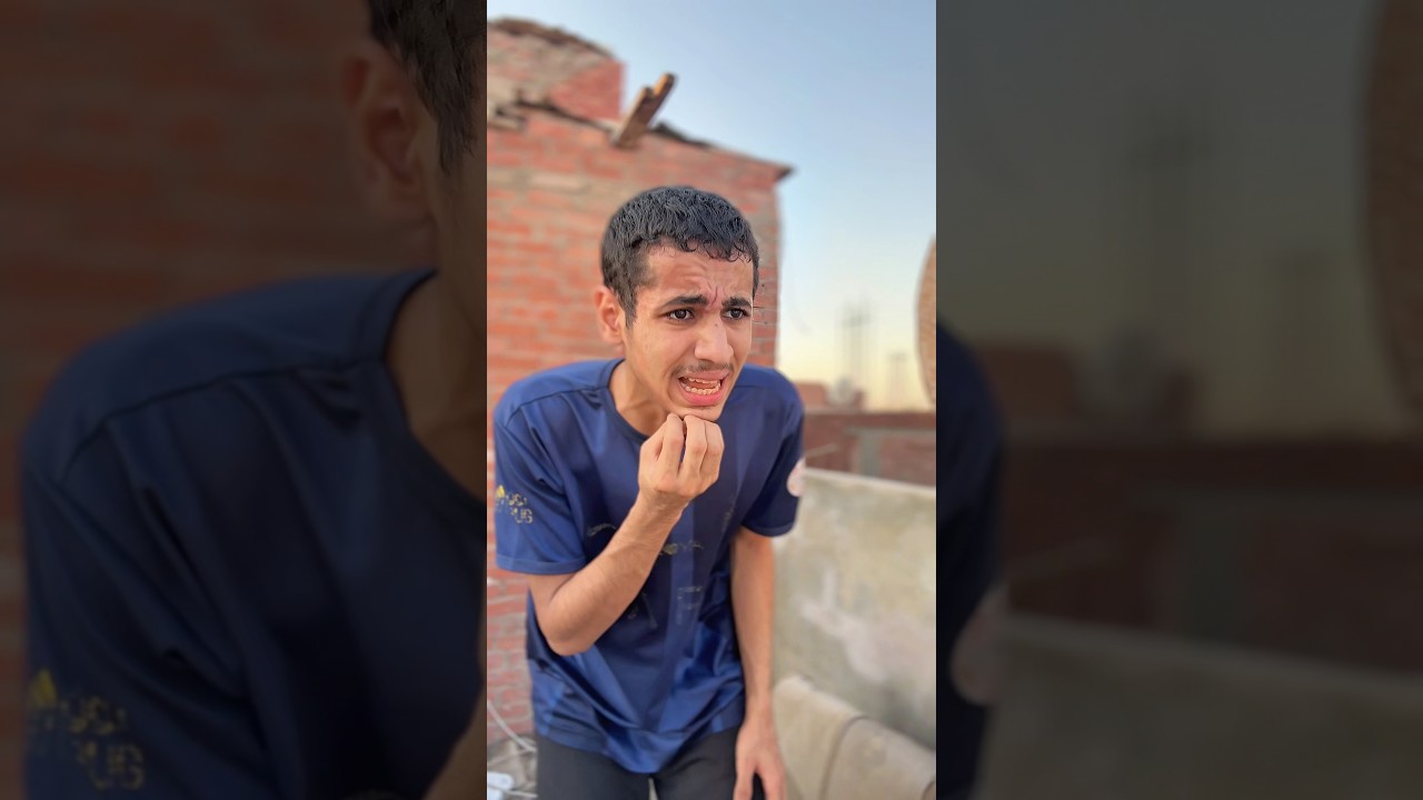 القط متجمد 🥶😱