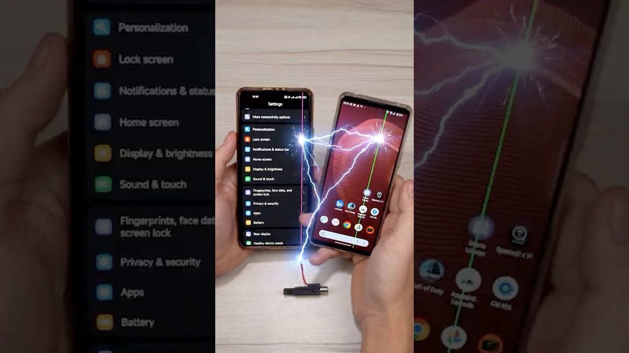 Thử Thách Sửa Sọc Màn Hình Sony, Xiaomi, Samsung Bằng Tia Điện Bật Lửa!