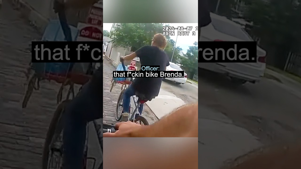 Police Bicycle Pursuit Of Known Fugitive - Published by CrimeTubeGlobal