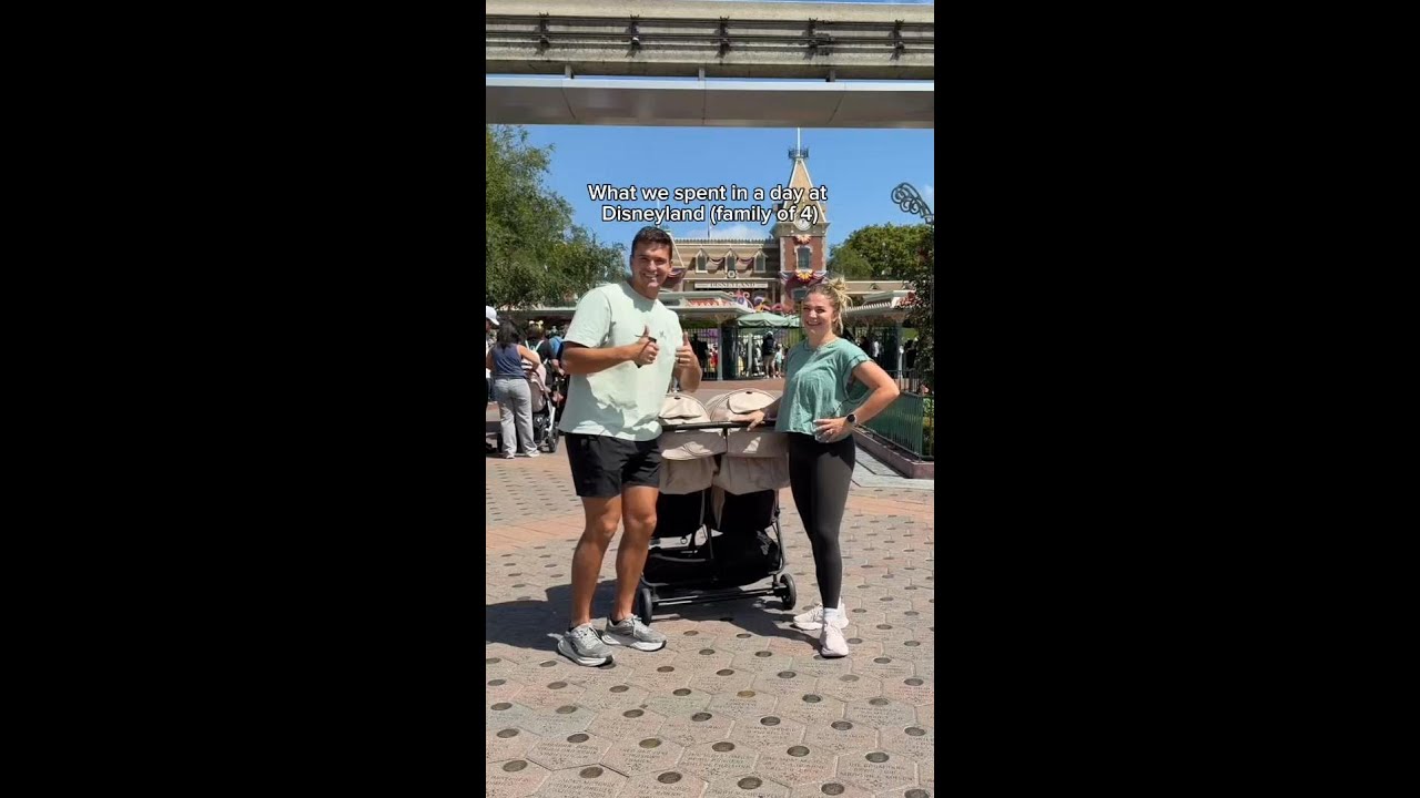 What we spent in a day at Disneyland (family of 4)