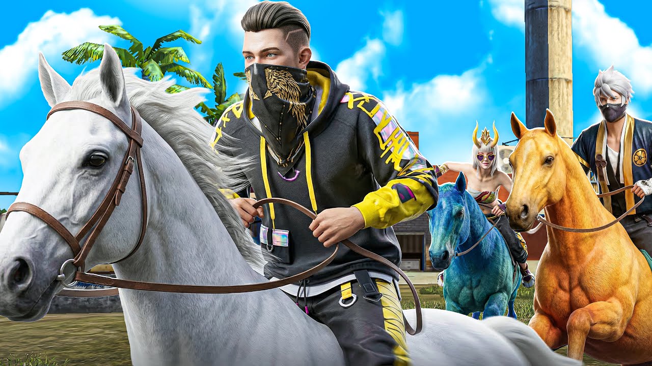 I became a HORSE Rider in Free Fire