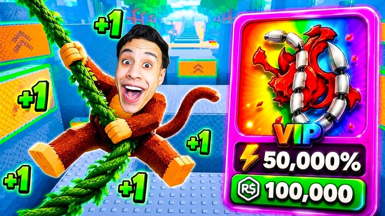 من نوب إلى محترف في لعبة الهروب من القرد في ROBLOX! 🐵😳
