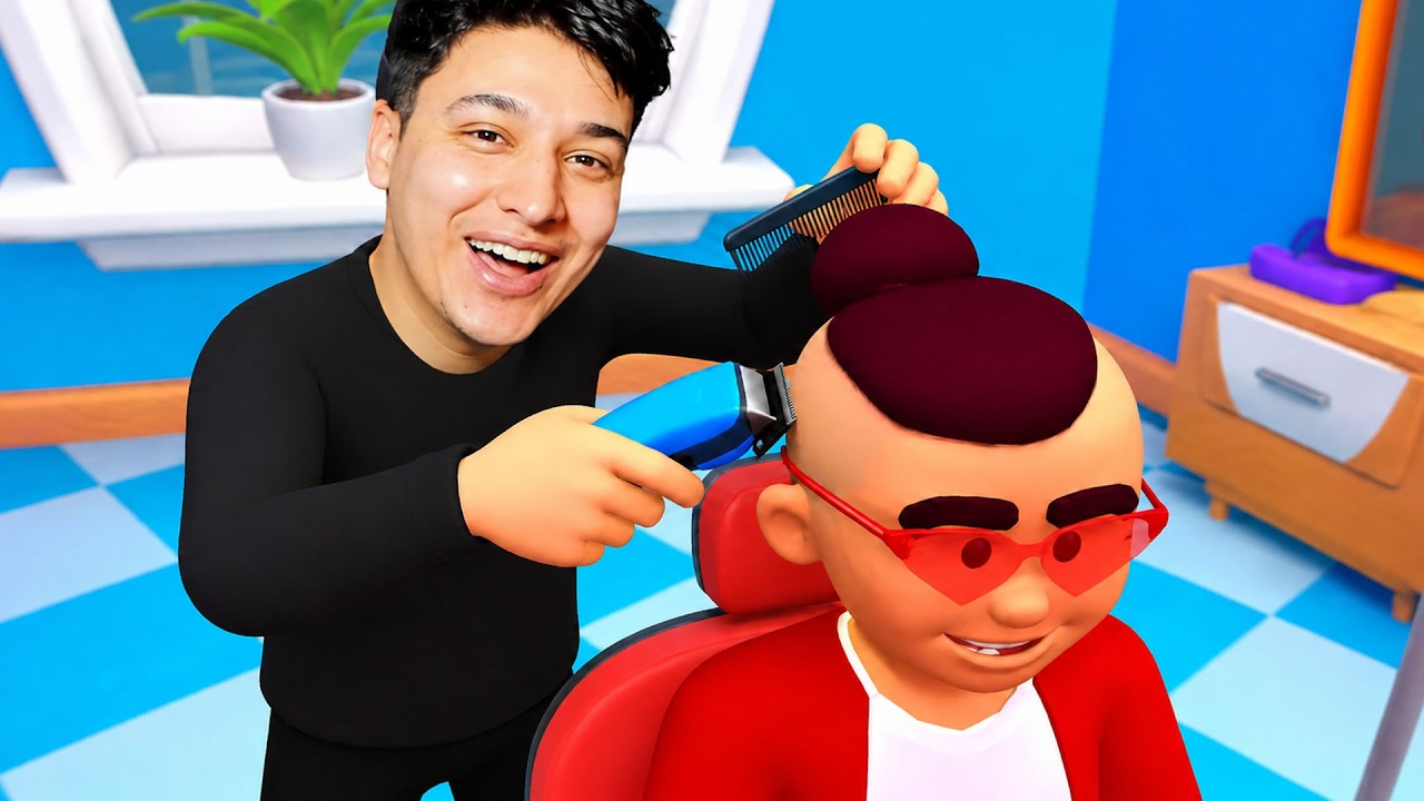اشتغلت حلاق 😱 Shave & Stuff VR
