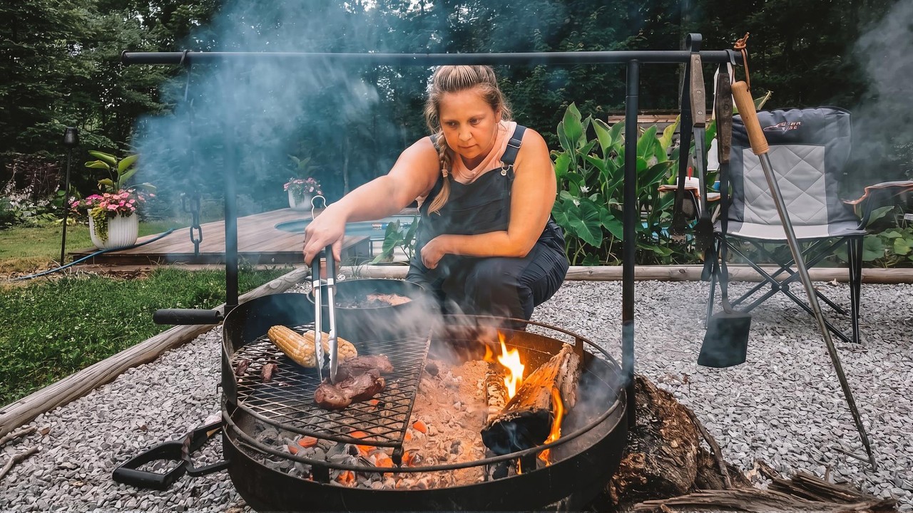 I Cooked Every Meal Over a Fire for 24 Hours
