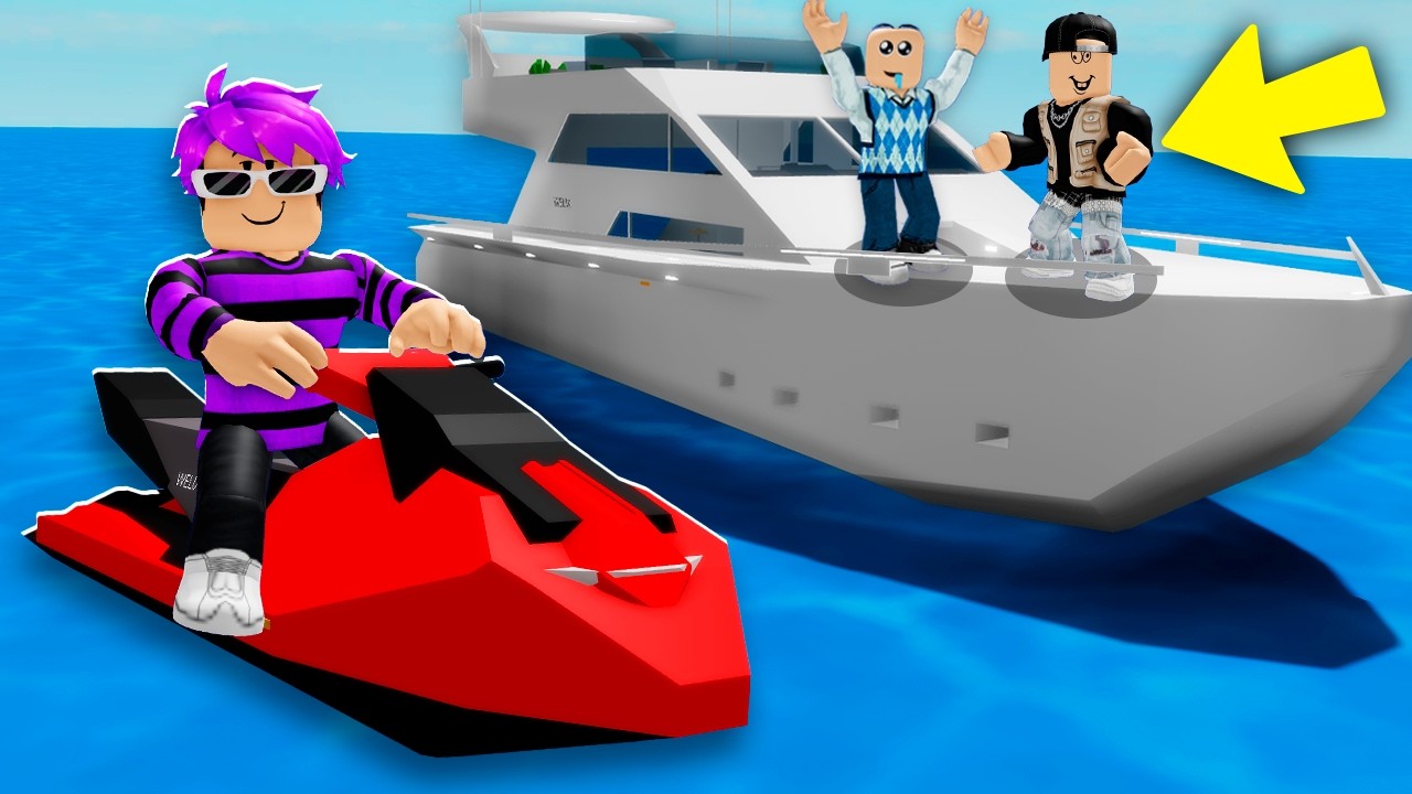 FUI EM UMA VIAGEM DE IATE com MEUS AMIGOS! (Brookhaven)