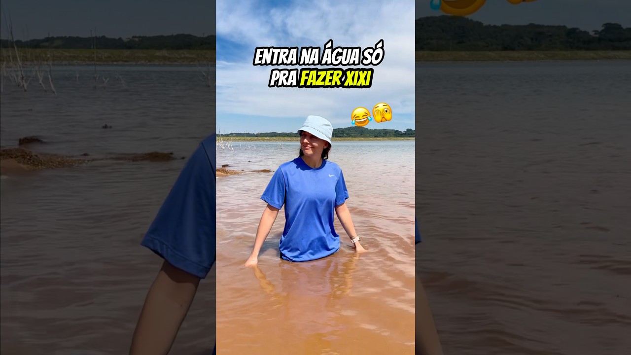 Gerações ENTRANDO na água👶🧑🧓#shorts