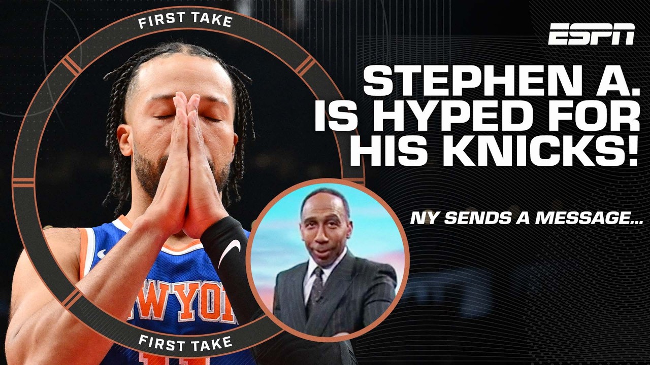 ‘WE GOING TO THE FINALS!’ 🏆 Stephen A. reveals the Knicks’ message to the East 🗣️ | First Take