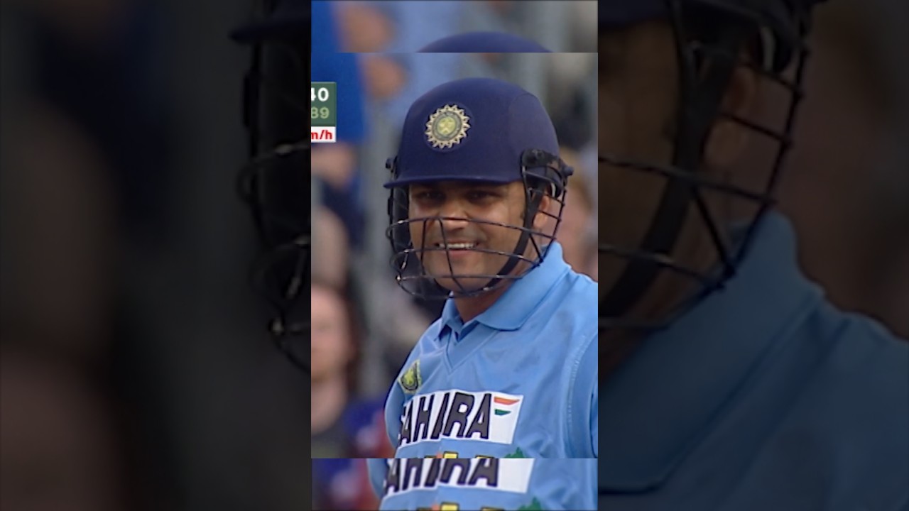 Virender Sehwag vs Jason Gillespie
