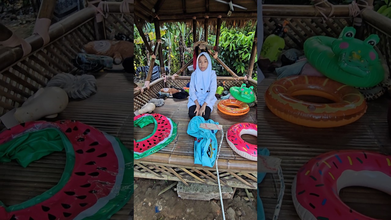 ban merah sama biru ga boleh di cat karna kempes #youtubeshorts