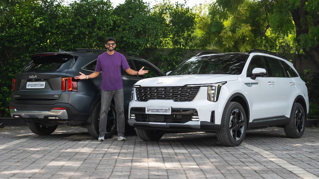 Kia Sorento Hybrid & Diesel AWD - Feature Loaded 7-Seater SUV From Rs. 27.99 Lakhs!
