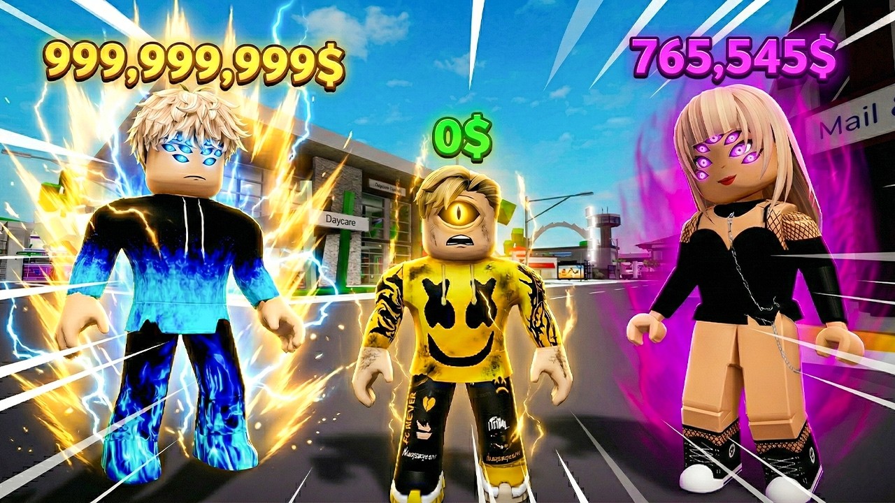 فيلم روبلوكس : عدد عيونك تتحكم فى قوتك ..! 🔥😱 كل ما تزيد عيونك تستخدم مخك اكثر 🧠