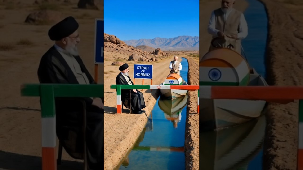 USA Oil Route Blocked by Iran? 😂 | Funny AI Parody #usavsiran #straitofhormuz