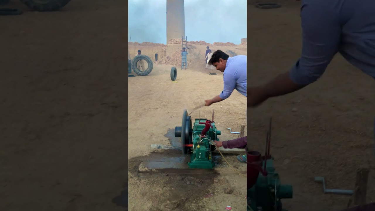 New diesel dizel engine starting 😮😮