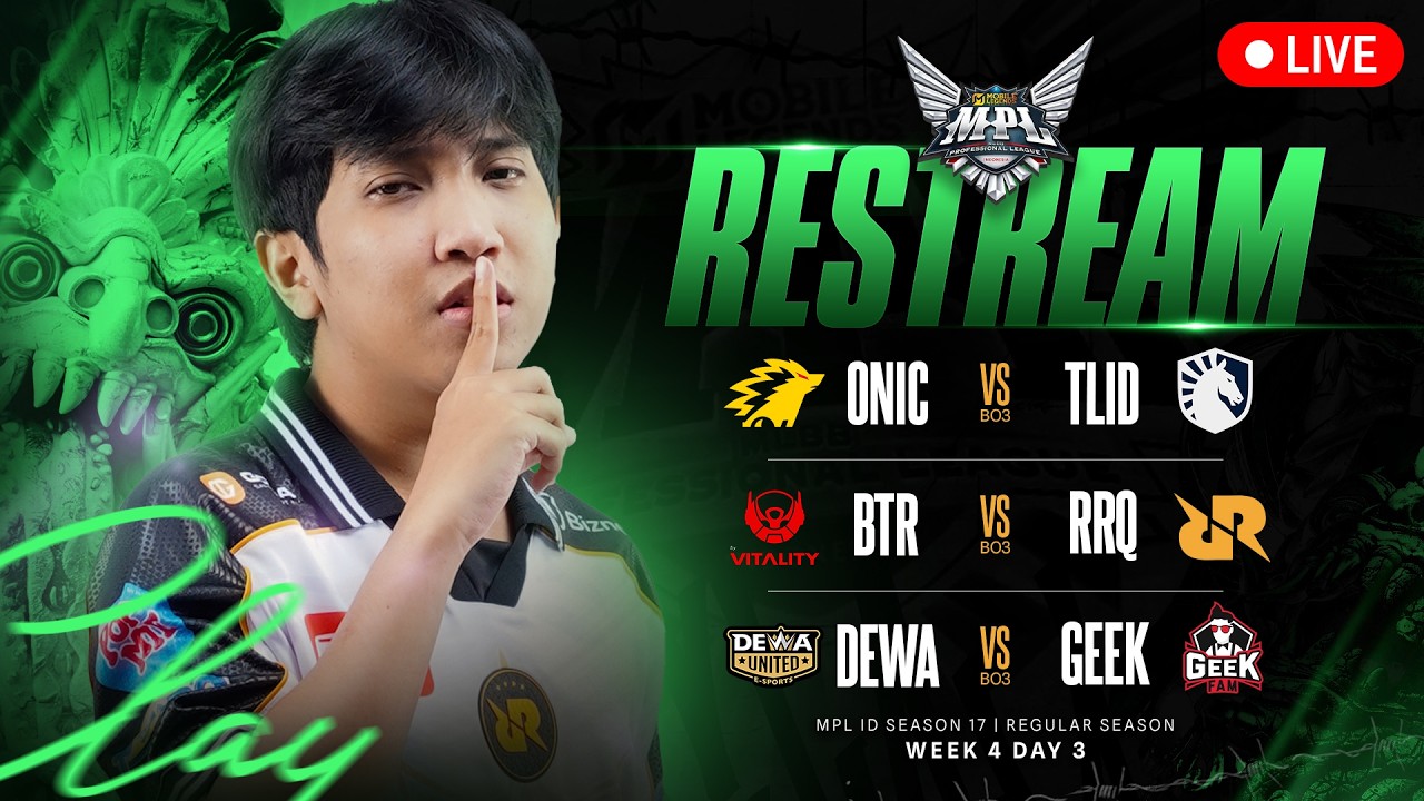 APAKAH RRQ TIDAK LOLOS PLAYOFF ?!! RRQ VS BTR  - WEEK 4 DAY 3