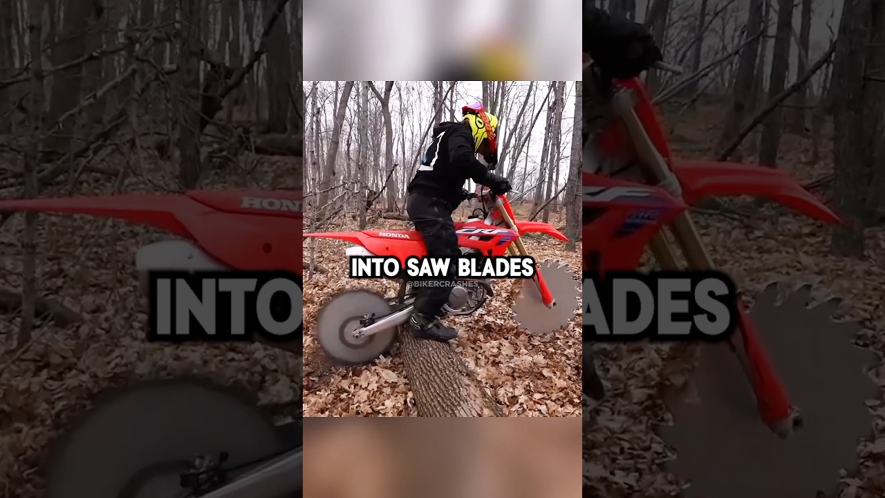 Biker Blades Mistake 😱 Credit @CboysTV