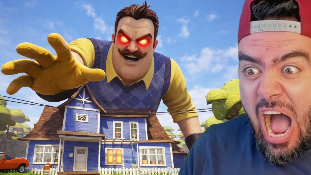 WILSON ÇOK BÜYÜK OLDU BIZI KOVALADI - HELLO NEIGHBOR MODS