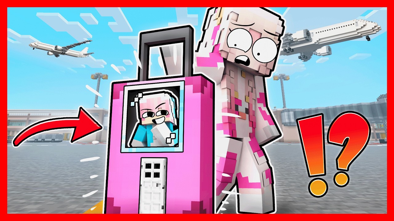 ATUN PRANK MASUK KEDALAM KOPER MOMON SAAT BEPERGIAN !! Feat @sapipurba Minecraft