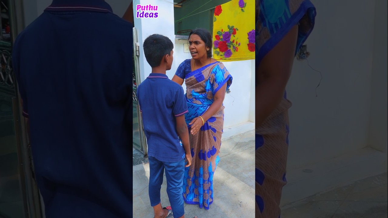 அக்கா  ஏரிக்கரைல.. 😲😳🥹#funnyshorts #familyfunvideo #puthuideas