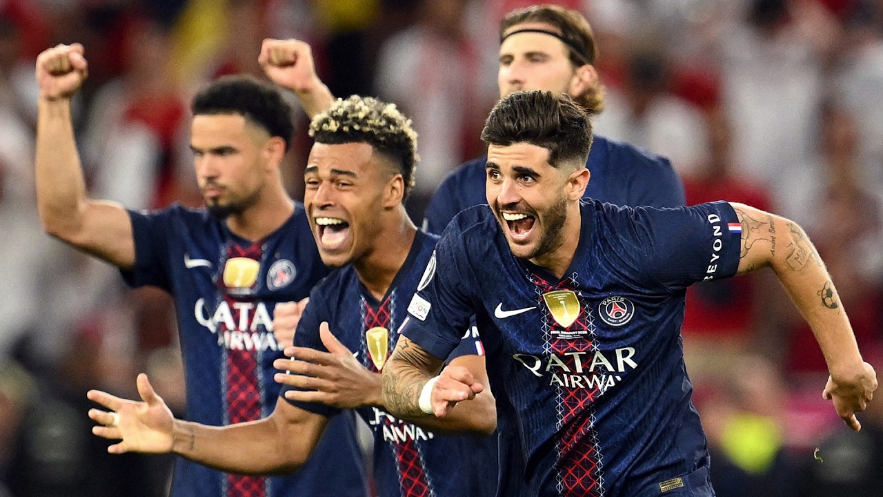 🎯⚽️ لحظات الحسم | شاهد ركلات الترجيح  بين باريس سان جيرمان وآرسنال