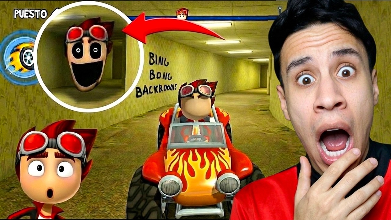 دخلت الـ BACKROOMS السرية في لعبة Beach Buggy Racing!!😱🚫