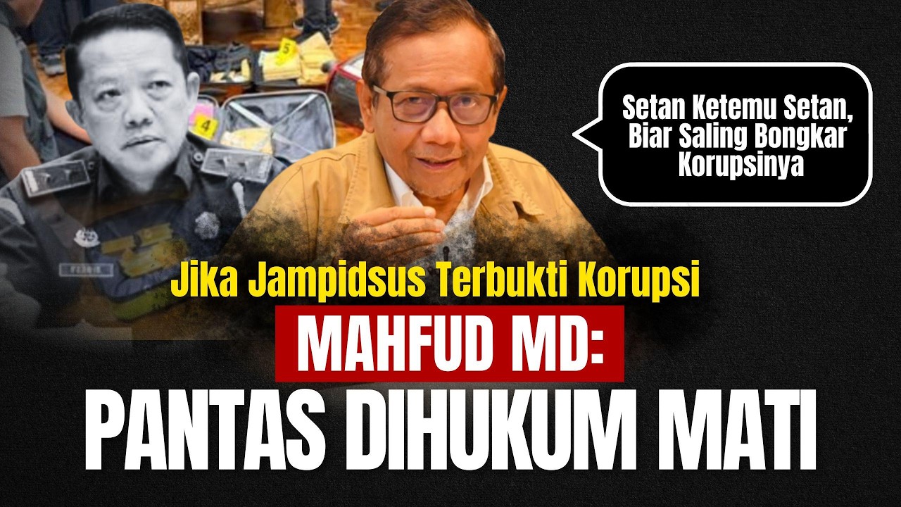 MAHFUD MD PERNAH INGATKAN PRABOWO “PERANG DINGIN” KEJAKSAAN VS POLRI