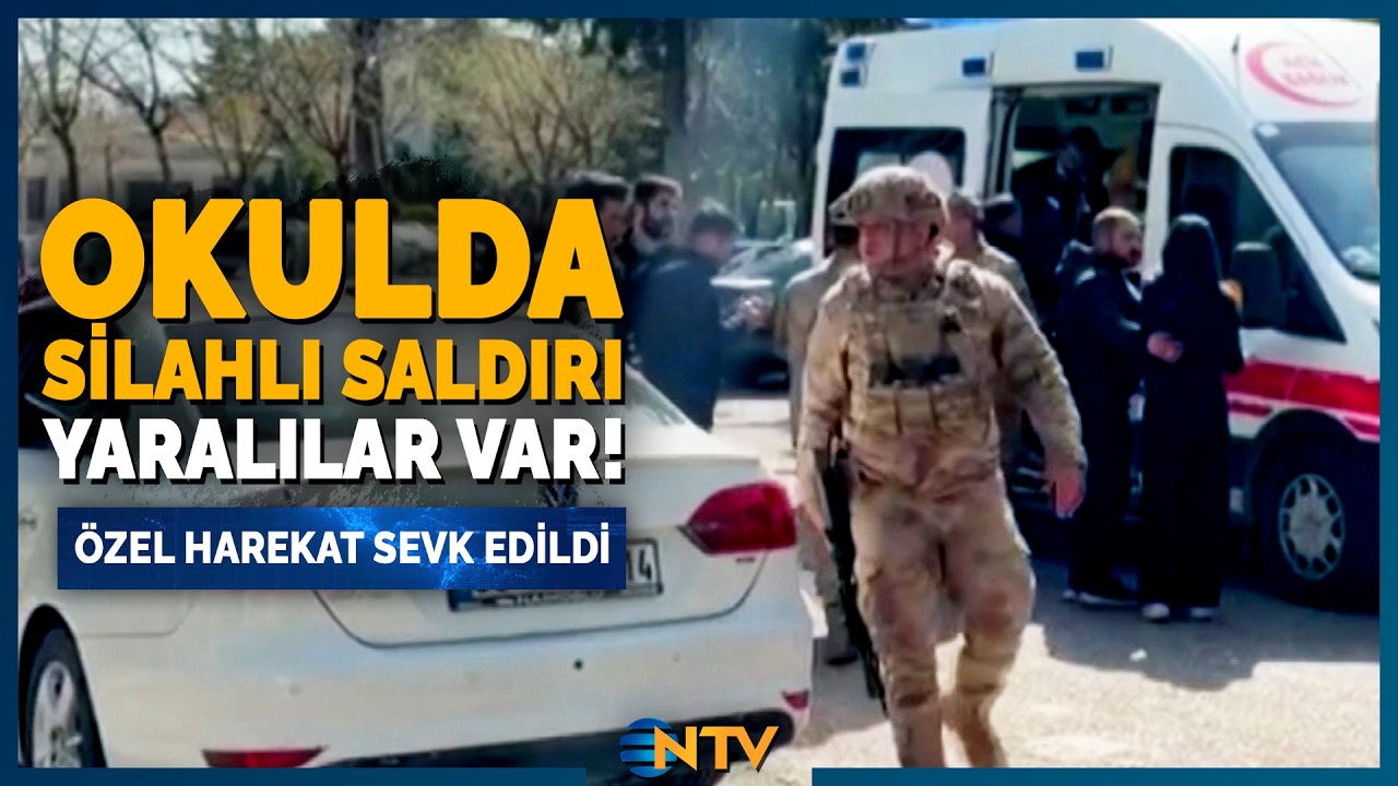 Son Dakika: Şanlıurfa'da Okula Silahlı Saldırıda Yaralılar Var! Özel Harekat Bölgeye Sevk Edildi
